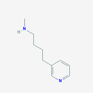 N-methyl-4-pyridin-3-ylbutan-1-amine