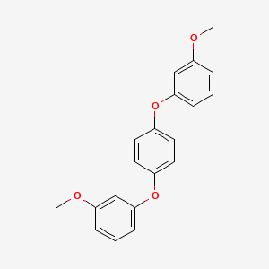 molecular formula C20H18O4 B1594100 1,4-Bis(3-methoxyphenoxy)benzene CAS No. 5024-84-0