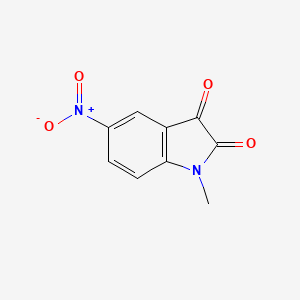 molecular formula C9H6N2O4 B1594101 1-Methyl-5-nitroindoline-2,3-dione CAS No. 3484-32-0