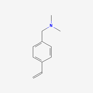 molecular formula C11H15N B1594103 Benzenemethanamine, 4-ethenyl-N,N-dimethyl- CAS No. 50976-17-5