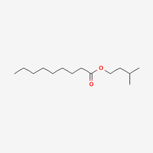 molecular formula C14H28O2 B1594105 Isoamyl nonanoate CAS No. 7779-70-6