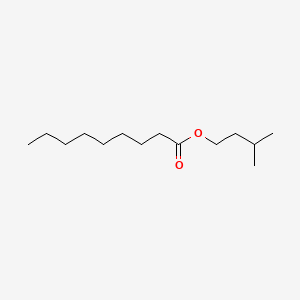 molecular formula C14H28O2 B1594105 3-Methylbutyl nonanoate CAS No. 7779-70-6