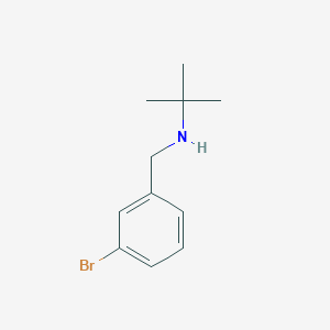 molecular formula C11H16BrN B159411 N-(3-bromobenzyl)-N-(tert-butyl)amine CAS No. 133042-85-0