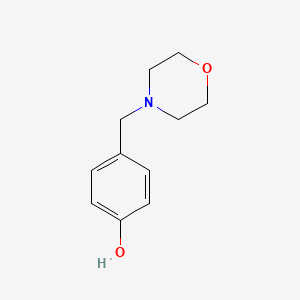 molecular formula C11H15NO2 B1594112 4-(Morpholinomethyl)phenol CAS No. 80166-01-4