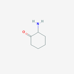 molecular formula C6H11NO B1594113 2-Aminocyclohexanone CAS No. 22374-48-7