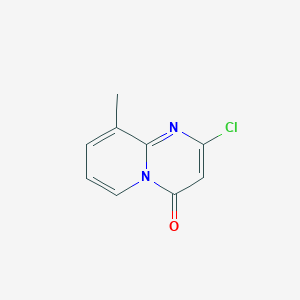 molecular formula C9H7ClN2O B1594127 2-Chloro-9-methyl-4h-pyrido[1,2-a]pyrimidin-4-one CAS No. 17326-22-6