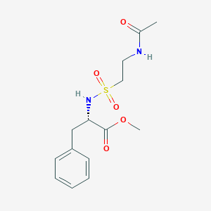 N-Acetyltaurylphenylalanine methyl ester