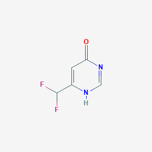 6-(difluoromethyl)pyrimidin-4(3H)-one