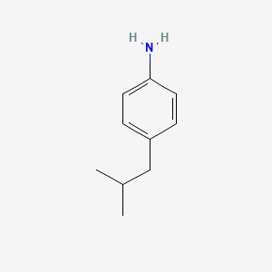 molecular formula C10H15N B1594155 4-Isobutylaniline CAS No. 30090-17-6