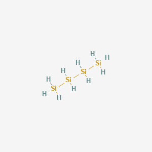 molecular formula H10Si4 B1594169 Disilanyl(silyl)silane CAS No. 7783-29-1