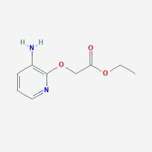 Ethyl [(3-amino-2-pyridinyl)oxy]acetate