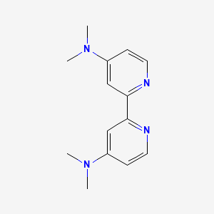 molecular formula C14H18N4 B1594182 4,4'-Dimethylamino-2,2'-bipyridine CAS No. 85698-56-2