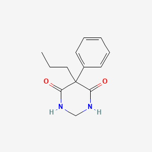 Dihydro-5-phenyl-5-propyl-4,6(1H,5H)-pyrimidinedione