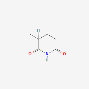 molecular formula C6H9NO2 B1594201 3-Methylpiperidine-2,6-dione CAS No. 29553-51-3