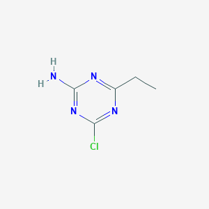 4-Chloro-6-ethyl-1,3,5-triazin-2-amine