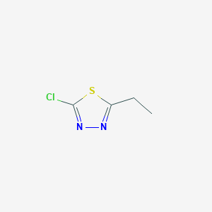 molecular formula C4H5ClN2S B1594220 2-Chloro-5-ethyl-1,3,4-thiadiazole CAS No. 71859-81-9