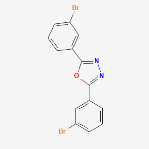 2,5-Bis(3-bromophenyl)-1,3,4-oxadiazole