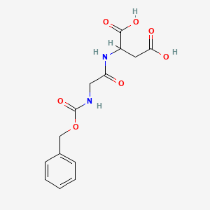 n-[(Benzyloxy)carbonyl]glycylaspartic acid