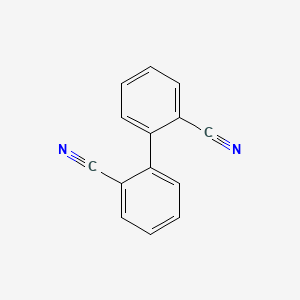 molecular formula C14H8N2 B1594224 [1,1'-Biphenyl]-2,2'-dicarbonitrile CAS No. 4341-02-0