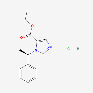 molecular formula C14H17ClN2O2 B1594231 Etomidate hydrochloride CAS No. 53188-20-8