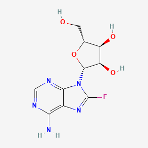 molecular formula C10H12FN5O4 B1594251 8-Fluoroadenosine CAS No. 23205-67-6