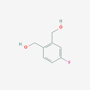molecular formula C8H9FO2 B1594254 (4-Fluoro-1,2-phenylene)dimethanol CAS No. 62558-08-1