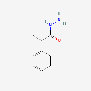 molecular formula C10H14N2O B1594257 2-Phenylbutanohydrazide CAS No. 3538-74-7