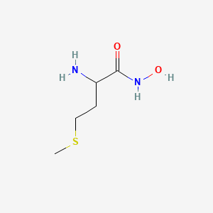 molecular formula C5H12N2O2S B1594261 DL-Methionine hydroxamate CAS No. 36207-43-9
