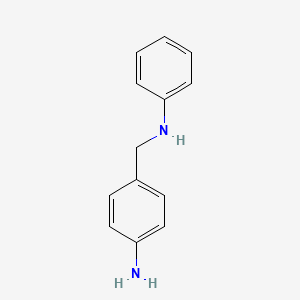 molecular formula C13H14N2 B1594265 4-[(Phenylamino)methyl]aniline CAS No. 24007-66-7