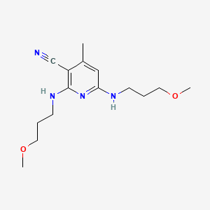 2,6-Bis((3-methoxypropyl)amino)-4-methylnicotinonitrile