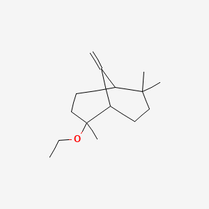 molecular formula C15H26O B1594303 2-Ethoxy-2,6,6-trimethyl-9-methylenebicyclo[3.3.1]nonane CAS No. 68845-00-1