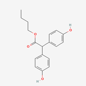 Butyl bis(4-hydroxyphenyl)acetate