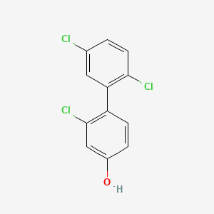 molecular formula C12H7Cl3O B1594310 4-Hydroxy-2,2',5'-trichlorobiphenyl CAS No. 53905-33-2