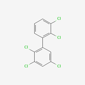 molecular formula C12H5Cl5 B1594316 2,2',3,3',5-Pentachlorobiphenyl CAS No. 60145-20-2