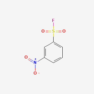 molecular formula C6H4FNO4S B1594319 3-nitrobenzenesulfonyl fluoride CAS No. 349-78-0