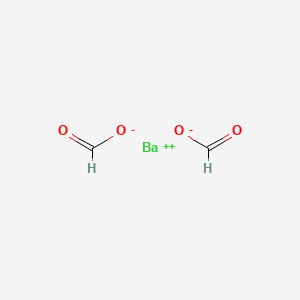 molecular formula Ba(CHO2)2<br>C2H2BaO4 B1594320 Barium formate CAS No. 541-43-5