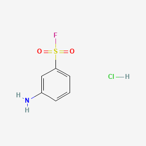 Benzenesulfonyl fluoride, 3-amino-, hydrochloride