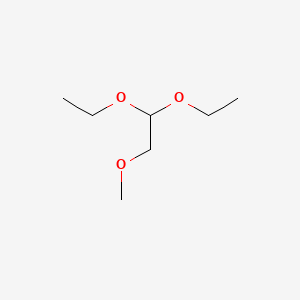 molecular formula C7H16O3 B1594337 Methoxyacetaldehyde diethyl acetal CAS No. 4819-75-4
