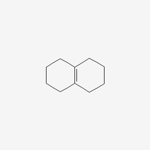molecular formula C10H16 B1594339 1,2,3,4,5,6,7,8-Octahydronaphthalene CAS No. 493-03-8