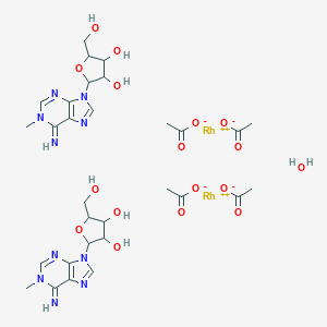 molecular formula C30H44N10O17Rh2 B159434 Tkbma-Rh2 CAS No. 137021-41-1