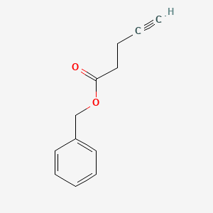 molecular formula C12H12O2 B1594367 Benzyl pent-4-ynoate CAS No. 126378-11-8