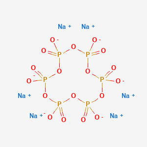 molecular formula 6Na.O18P6 B159437 加尔刚 CAS No. 10124-56-8
