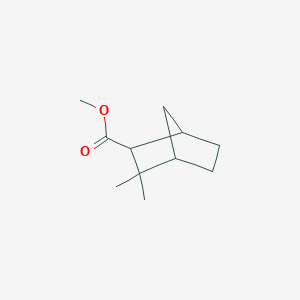 molecular formula C11H18O2 B1594370 Methyl 3,3-dimethylbicyclo[2.2.1]heptane-2-carboxylate CAS No. 52557-97-8