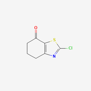 molecular formula C7H6ClNOS B1594378 2-Chloro-5,6-dihydro-4H-benzothiazol-7-one CAS No. 330203-55-9