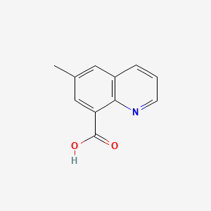 molecular formula C11H9NO2 B1594381 6-Methylquinoline-8-carboxylic acid CAS No. 55706-57-5