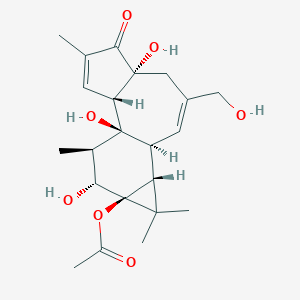 molecular formula C22H30O7 B159439 Phorbol 13-acetate CAS No. 32752-29-7