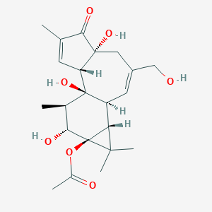 molecular formula C22H30O7 B159439 13-Acetylphorbol CAS No. 32752-29-7