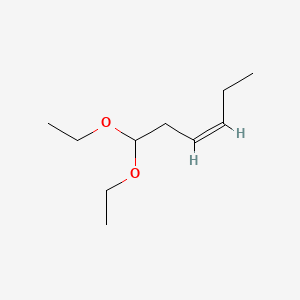 molecular formula C10H20O2 B1594394 (Z)-1,1-二乙氧基己-3-烯 CAS No. 73545-18-3