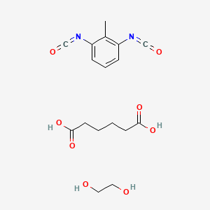 Hexanedioic acid, polymer with 1,3-diisocyanatomethylbenzene and 1,2-ethanediol