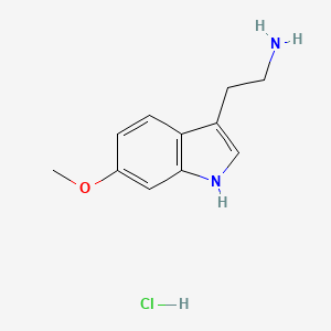 molecular formula C11H15ClN2O B1594420 6-Methoxytryptamine hydrochloride CAS No. 2736-21-2